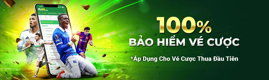 fb88 bảo hiểm vé cược thể thao 100%